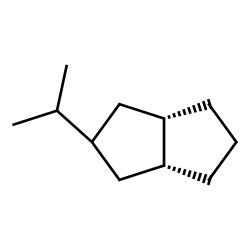 Pentalene, octahydro-2-(1-methylethyl)-, (2alpha,3aba,6aba)- (9CI)结构式