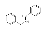 1-benzyl-2-phenylhydrazine Structure