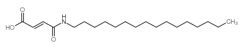 4-(hexadecylamino)-4-oxobut-2-enoic acid结构式