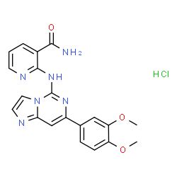 BAY 61-3606 hydrochloride结构式