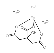 Iron(III) citrate trihydrate Structure