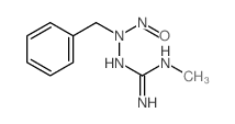 1-(benzyl-nitroso-amino)-2-methyl-guanidine structure