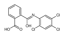 2-[(2,4,5-trichloroanilino)carbonyl]benzoic acid结构式