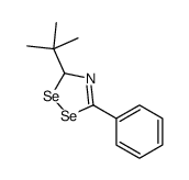3-tert-butyl-5-phenyl-3H-1,2,4-diselenazole Structure