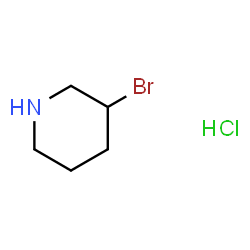 3-bromopiperidine hydrochloride Structure