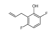 Phenol,3,6-difluoro-2-(2-propenyl)- (9CI) structure