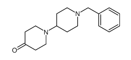 1-(1-benzylpiperidin-4-yl)piperidin-4-one结构式