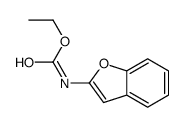 Ethyl benzofuran-2-ylcarbamate结构式