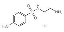 N-(2-Aminoethyl)-4-methylbenzenesulfonamide hydrochloride结构式