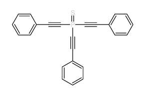 tris(2-phenylethynyl)-sulfanylidene-phosphorane Structure