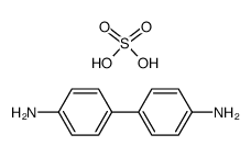 [1,1'-Biphenyl]-4,4'-diamine sulphate Structure