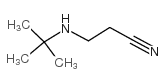 3-(tert-Butylamino)propionitrile Structure