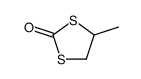 4-Methyl-1,3-dithiolan-2-one Structure