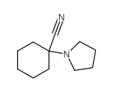 Cyclohexanecarbonitrile,1-(1-pyrrolidinyl)- Structure