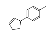 3-(4-tolyl)cyclopentene结构式