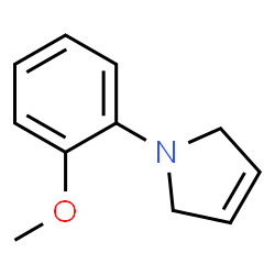 1H-Pyrrole,2,5-dihydro-1-(2-methoxyphenyl)-(9CI)结构式