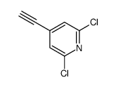 2,6-dichloro-4-ethynylpyridine结构式