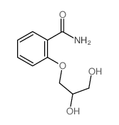 Benzamide,2-(2,3-dihydroxypropoxy)-结构式