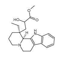 14-hydroxy-14,15-dihydro-1,14-seco-eburnamenine-14-carboxylic acid methyl ester结构式