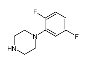 1-(2,5-difluorophenyl)piperazine结构式