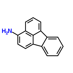 3-Fluoranthenamine structure