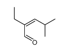 2-Ethyl-4-methyl-2-pentenal结构式