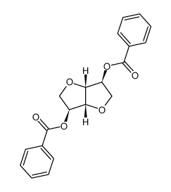 (3S,3aR,6S,6aR)-6-(benzoyloxy)hexahydrofuro[3,2-b]furan-3-yl benzoate Structure