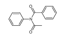 N-acetyl-N-phenylbenzamide结构式