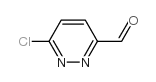 6-氯哒嗪-3-甲醛结构式