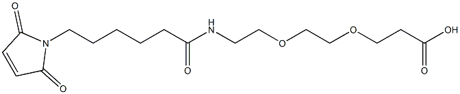 Mal-PEG-COOH Structure