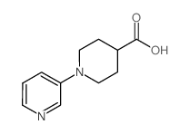 1-(PYRIDIN-3-YL)PIPERIDINE-4-CARBOXYLIC ACID Structure