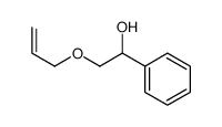 1-phenyl-2-prop-2-enoxyethanol结构式