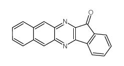 13h-benzo[g]indeno[1,2-b]quinoxalin-13-one结构式