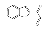 2-(1-benzofuran-2-yl)-2-oxoacetaldehyde Structure