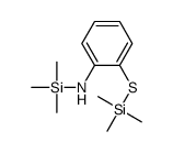 N-trimethylsilyl-2-trimethylsilylsulfanylaniline Structure