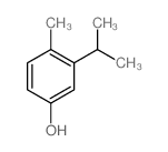 4-methyl-3-propan-2-ylphenol Structure