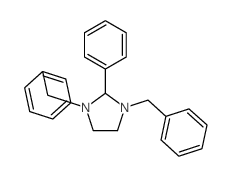IMIDAZOLIDINE, 1,3-DIBENZYL-2-PHENYL- Structure