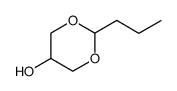 5-Hydroxy-2-n-propyl-1,3-dioxan结构式