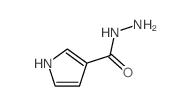 1H-Pyrrole-3-carboxylicacid, hydrazide structure