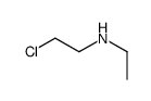 2-chloro-N-ethylethanamine结构式