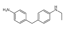 4-(4-aminobenzyl)-N-ethylaniline结构式