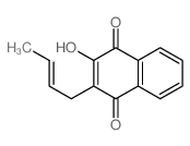 1,4-Naphthalenedione,2-(2-buten-1-yl)-3-hydroxy- picture
