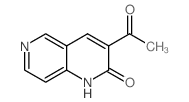 3-ACETYL-1,6-NAPHTHYRIDIN-2-(1H)-ONE结构式