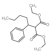 diethyl 2-(1-phenylpentyl)propanedioate picture