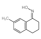 7-甲基-3,4-二氢萘-1(2H)-酮肟结构式
