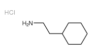 2-环己基乙胺盐酸盐结构式