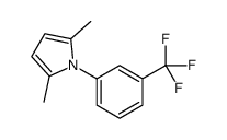 2,5-DIMETHYL-1-(3-TRIFLUOROMETHYL-PHENYL)-1H-PYRROLE结构式