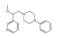 1-(2-methoxy-2-pyridin-3-ylethyl)-4-phenylpiperazine Structure