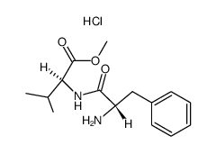 L-phenylalanyl-L-valine methyl ester hydrochloride Structure