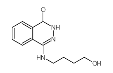 4-(4-hydroxybutylamino)-2H-phthalazin-1-one structure